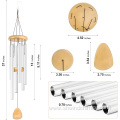 Large Aluminum Wind Chimes for Outdoor Decor